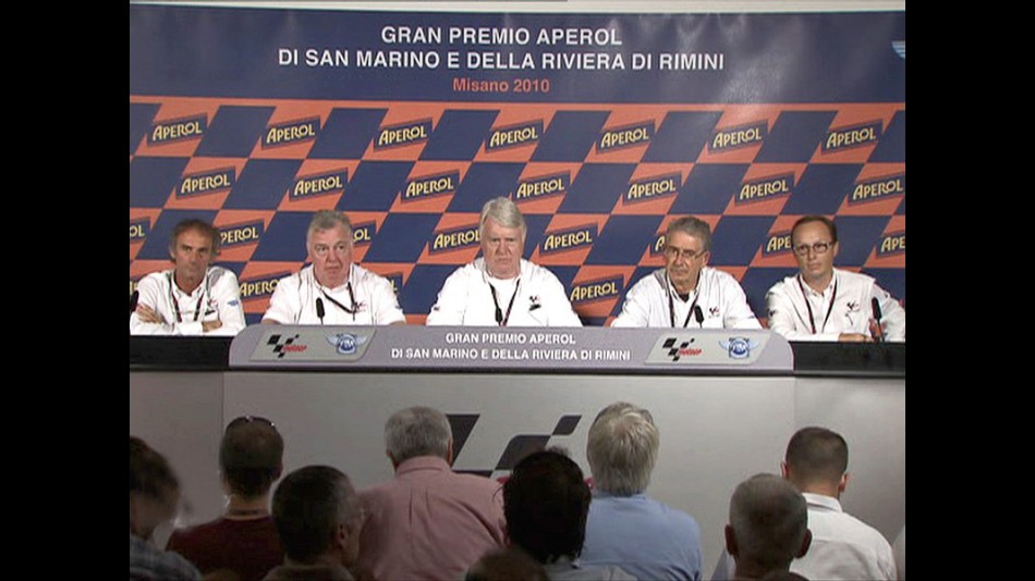 Race Direction press conference at Misano