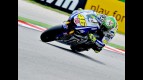 Valentino Rossi in action at Misano
