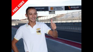 Rossi test at Motorland Aragon