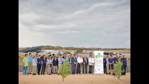motorland aragón joins tree planting project