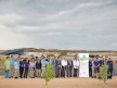 Dorna Sports staff plant trees to support the Repsol Foundation MAS Project