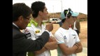 The Espargaró brothers get a tour of the Motorland Aragón complex