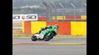 Andrea Iannone in action at Motorland Aragón