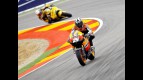 Dani Pedrosa in action at Motorland Aragón