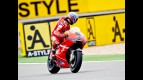 Casey Stoner in action at Motorland Aragón