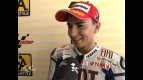 Aragon 2010 - MotoGP - QP - Interview - Jorge Lorenzo