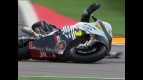 Aragon 2010 - Moto2 - QP - Action - Simone Corsi - Crash