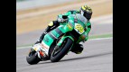 Andrea Iannone in action at Motorland Aragón