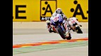 Jorge Lorenzo in action at Motorland Aragón