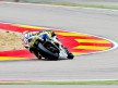 Valentino Rossi in action at Motorland Aragón