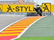 Valentino Rossi in action at Motorland Aragón