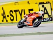 Casey Stoner in action at Motorland Aragón
