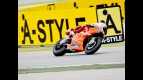 Casey Stoner in action at Motorland Aragón