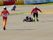 Marquez and Krummenacher crash during the 125cc race at Motorland Aragón
