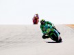 Andrea Iannone in action at Motorland Aragón