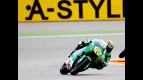 Andrea Iannone in action at Motorland Aragón