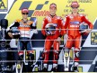Pedrosa, Stoner and Hayden on the podium at Motorland Aragón
