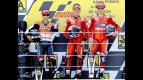 Pedrosa, Stoner and Hayden on the podium at Motorland Aragón
