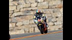Alex de Angelis ina ction at Motorland Aragón