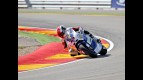 Mattia PAsini in action at Motorland Aragón