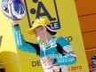 Nico Terol on the podium at Motorland Aragón
