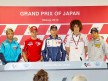 MotoGP riders at the Gran Prix of Japan press conference