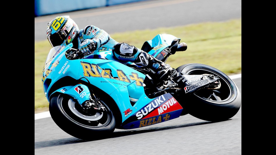 Loris Capirossi in action at Motegi