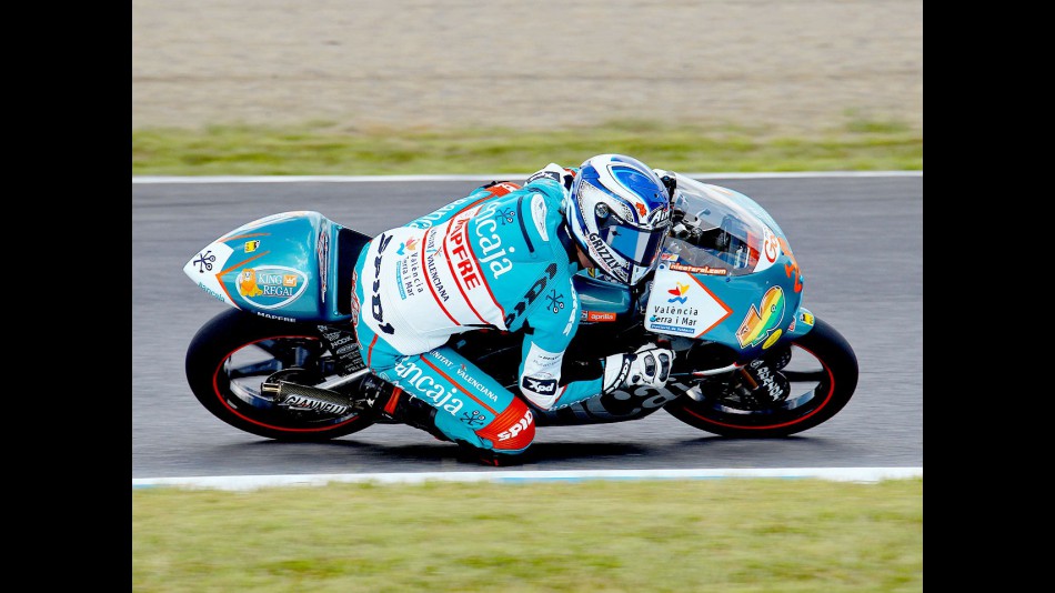 Nico Terol in action at Motegi