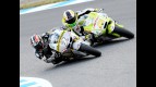 Aoyama and Espargaró in action at Motegi