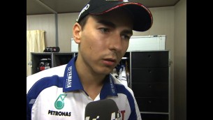 Lorenzo reviews Motegi race