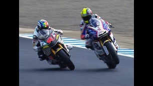 Abraham on first podium result