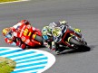 Elías riding ahead of Simón at Motegi