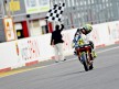 Toni Elías finishing the race at Motegi