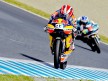 Mar Marquez in action at Motegi