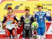 Simón, Elías and Abraham on the podium at Motegi