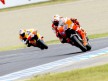 Stoner riding ahead of Dovizioso at Motegi