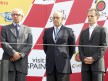 FIM President Vito Ippolito, Dorna CEO Carmelo Ezpeleta and Olivier Metraux at Shoya Tomizawa honoured in Motegi
