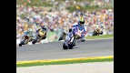 Karel Abraham in action in Valencia