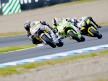 Aoyama riding ahead of MotoGP group at Motegi