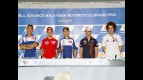 MotoGP riders at the Shell Advance Malaysian Motorcycle Grand Prix