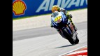 Valentino Rossi in action at Sepang
