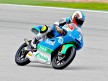 Efrén Vázquez in action at Sepang