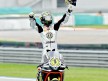 Toni Elías celebrates 2010 Moto2 World Championship at Sepang