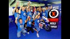 Jorge Lorenzo and his crew celebrating 2010 MotoGP World Championship at Sepang