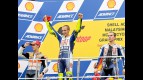 Dovizioso, Rossi and Lorenzo on the podium at Sepang