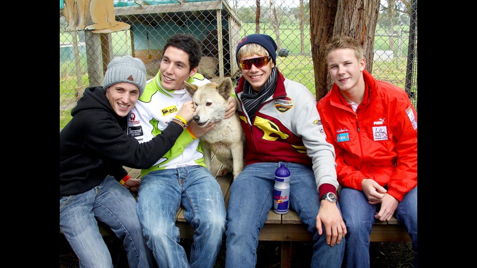 MotoGP riders visit Maru Wildlife Park