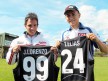 2010 Moto2 and MotoGP World Champions Toni Elías and Jorge Lorenzo at Phillip Island Football Club