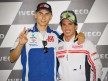 2010 MotoGP and Moto2 World Champions  Jorge Lorenzo and Toni Elía
