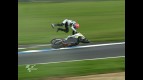 Phillip Island 2010 - Moto2 - FP1 - Action - Simone Corsi - Crash