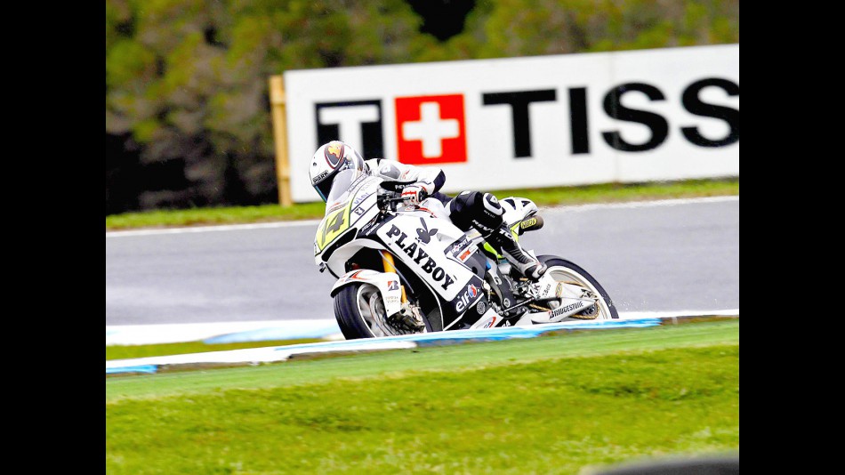 Randy de Puniet in action at Phillip Island
